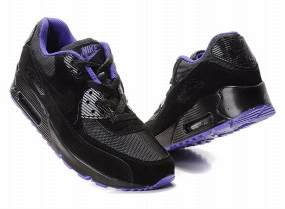 New Men'S Nike Air Max Black/Slateblue